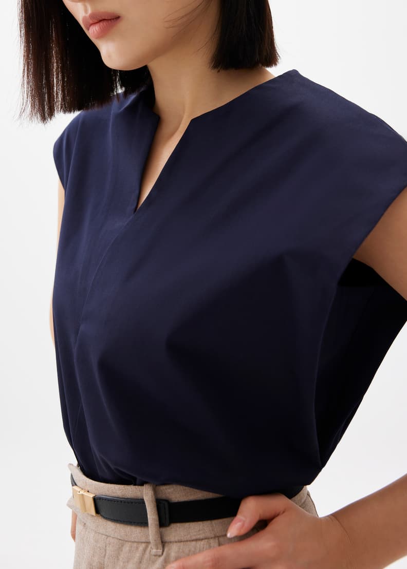 Cotton Boxy Shell Top - Image 5