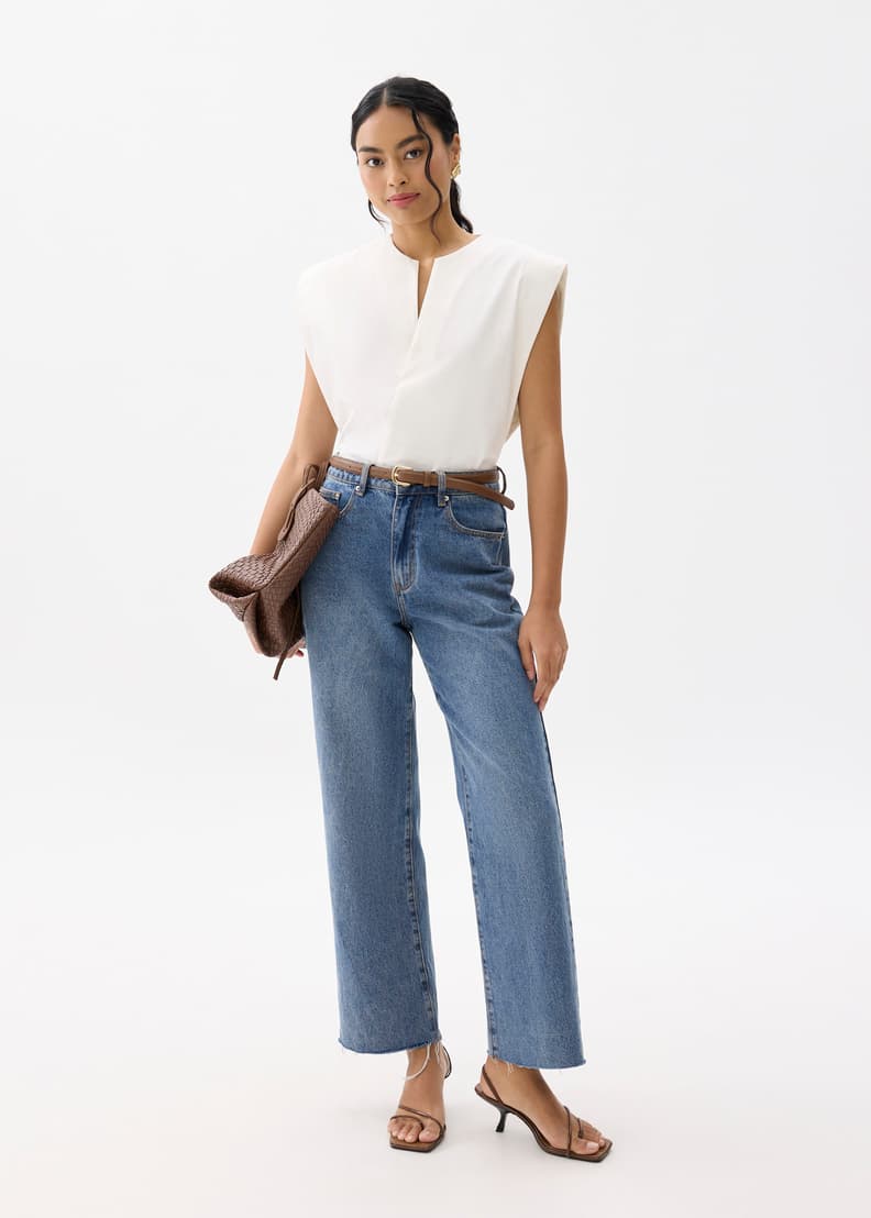 Cotton Boxy Shell Top - Image 2